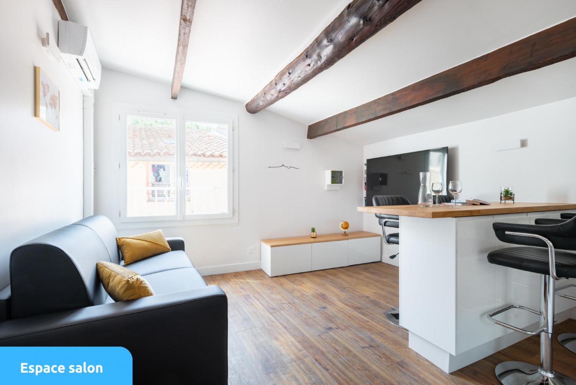 Lou Baou - Calme - Lumineux - Wifi Apartment Gardanne Exterior photo